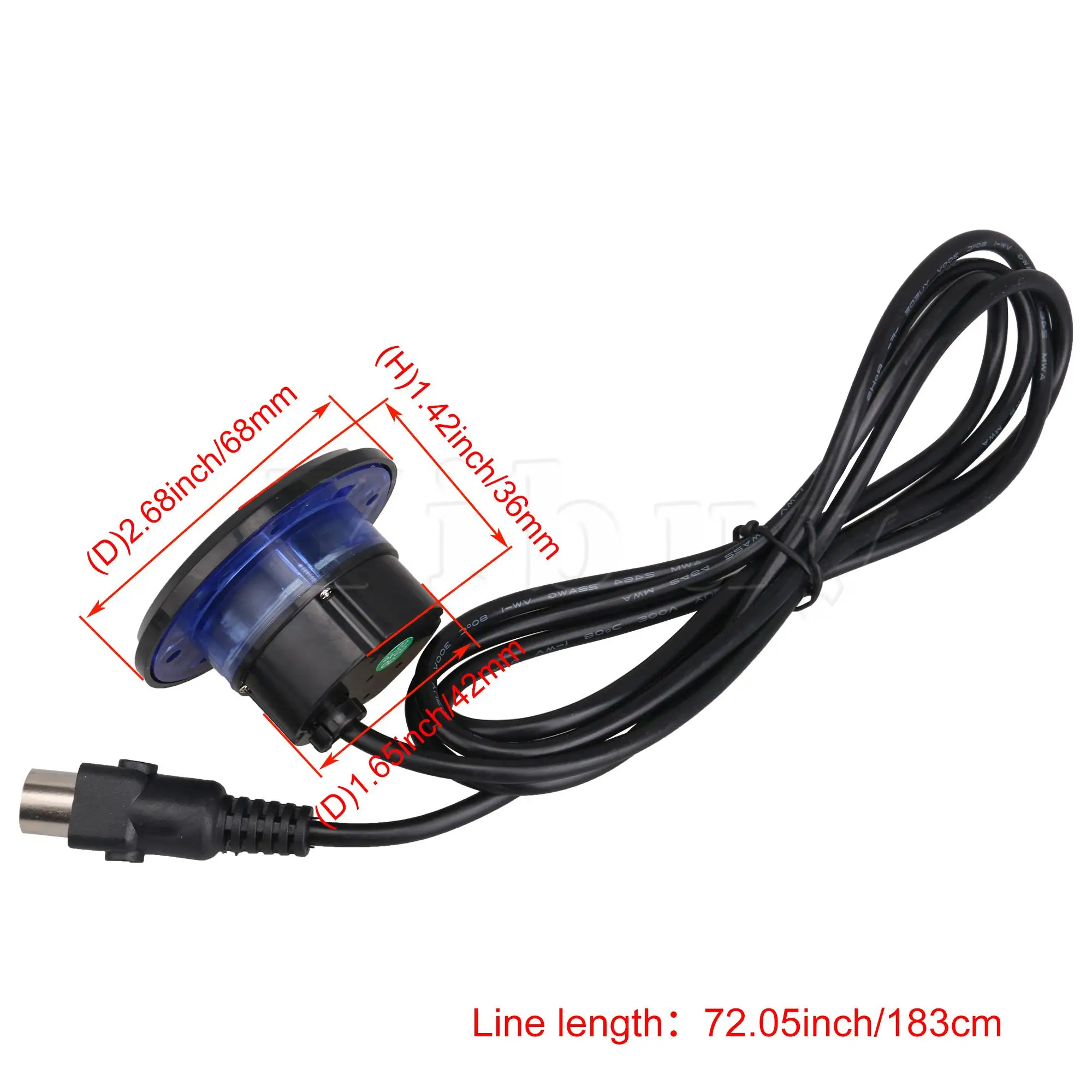 

Electric Recliner Round Switch w/ 2 USB Lift Chair Hand Control Switch