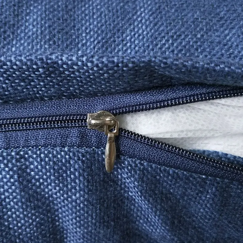 Чехол для подушки прямоугольной формы однотонный чехол гостиной 30x50 см Диванный