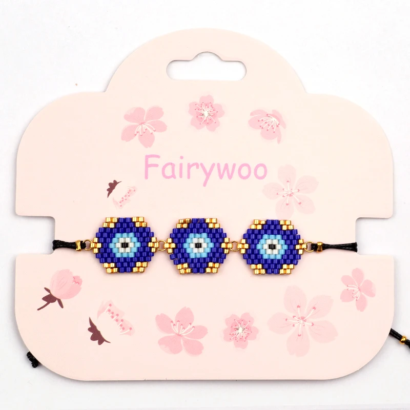 FAIRYWOO браслет с красными глазами браслеты дружбы подарочный набор для женщин