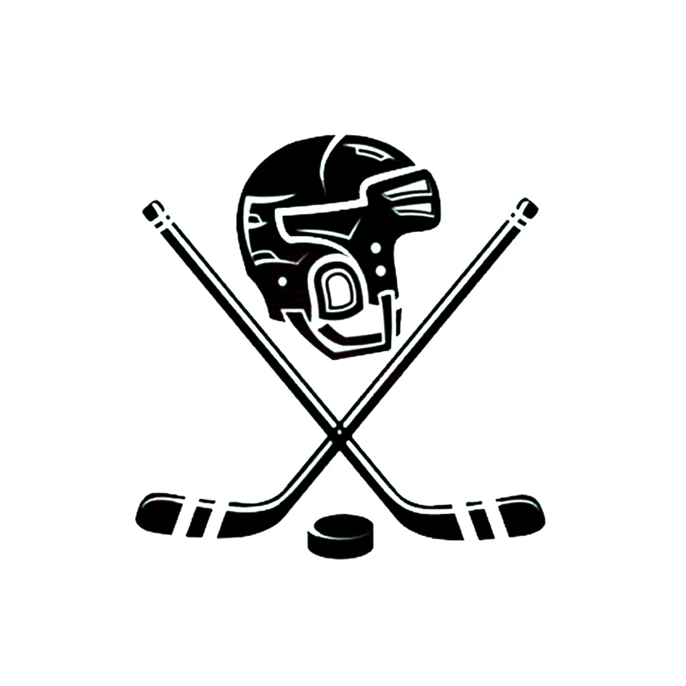 

Car Styling Personality Ice Hockey Helmet Vinyl Funny Car Stickers