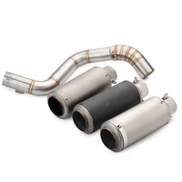 for ktm duke 200 duke 390 rc390 exhaust middle section titanium alloy whole section refitting ktm390 exhaust pipe
