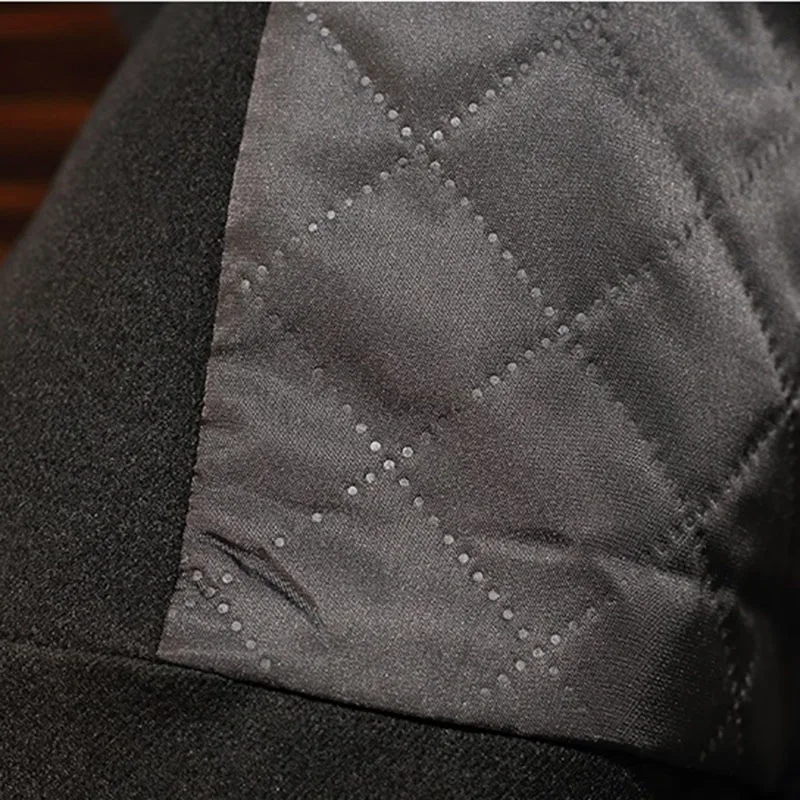 Модное шерстяное пальто Женская осенне-зимняя куртка повседневная шерстяная