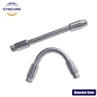 Диаметр 6 мм Мини светодиодный Настольный светильник с зажимом наружный Точечный светильник M8 гусиная шея демонстрационный светильник Гибкая металлическая трубка