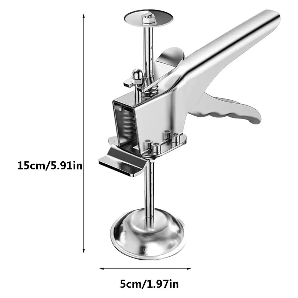 

Vikingss Arm Tool Arm Professional-Grade Constructed Stainless Steel Tile Height Precision Locator Wall Leveling Lifting Tool