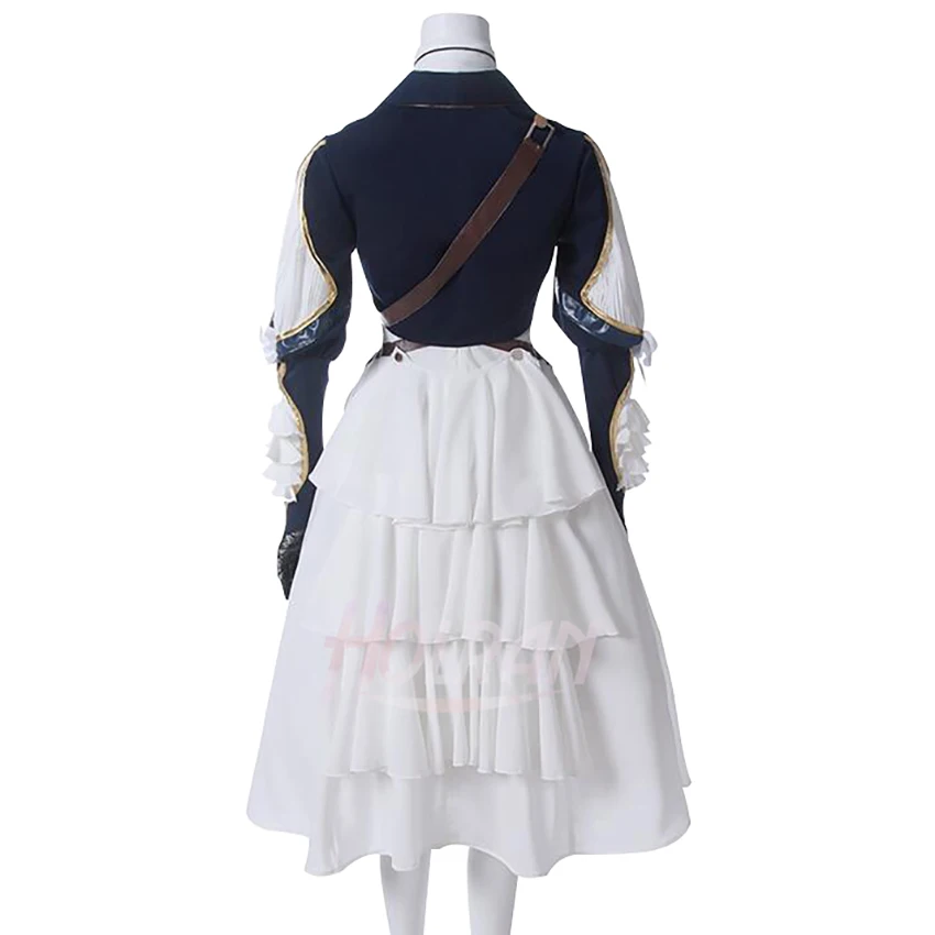 Аниме фиолетовый костюм для косплея эвергарда маскарадный Виолет эвергарден