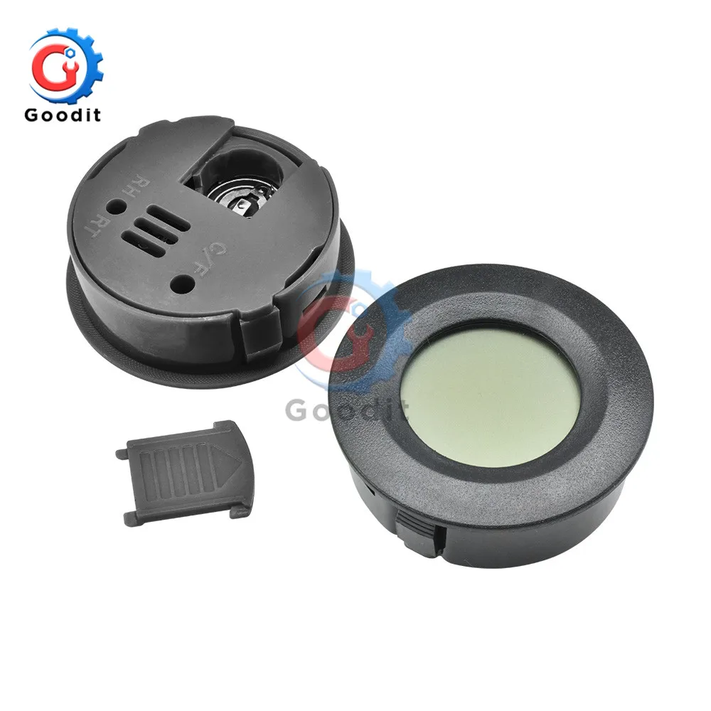 Цифровой мини термометр с ЖК дисплеем тестер контроля температуры и влажности