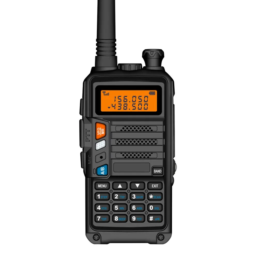 BaoFeng UV S9 портативная рация высокой мощности 8 Вт 10 км радиоприемопередатчик CB для