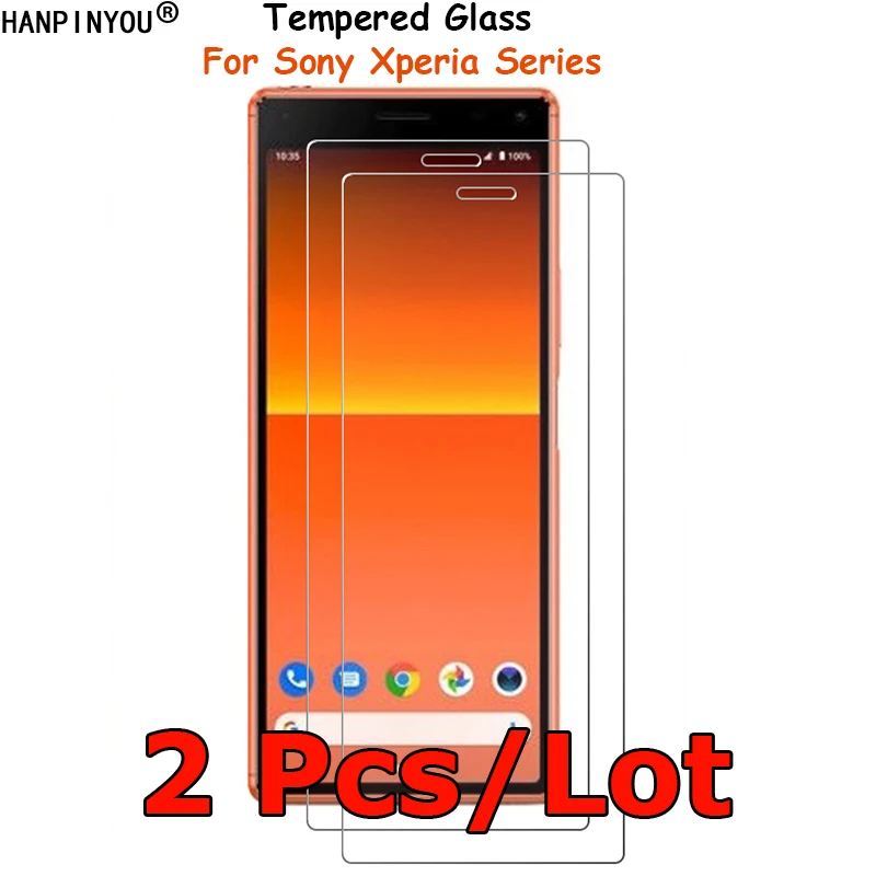 2 шт. для Sony Xperia 5 8 10 Plus L3 Ace 1 II III закаленное стекло защиты экрана Взрывозащищенная
