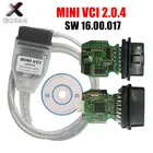 Реальная прошивка V2.0.4 MINI VCI новейший V16.00.017 MINI-VCI FTDI FT232RL многоязычный для Toyota TIS Techstream считыватель кодов