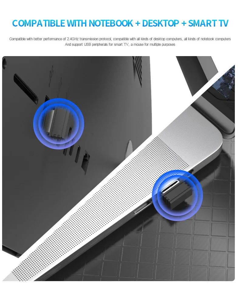 2 4ghz wireless mouse bluetooth gaming mouse rechargeable computer mause ergonomic design for ipad computer laptop mice free global shipping