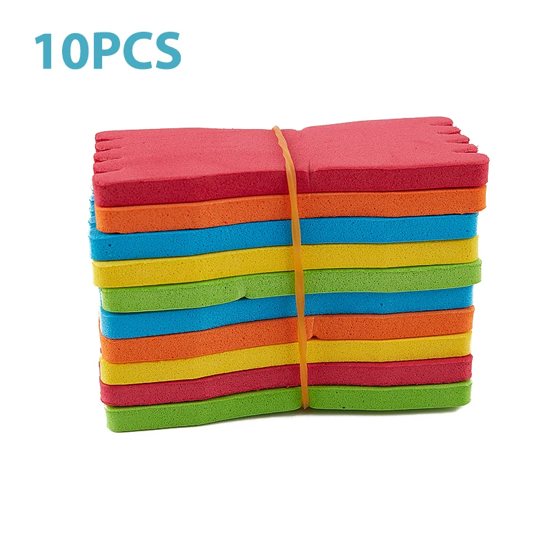

10Pcs EVA Foam Fish Winding Storage Boards Line Fishing Lure Trace Wire Holder