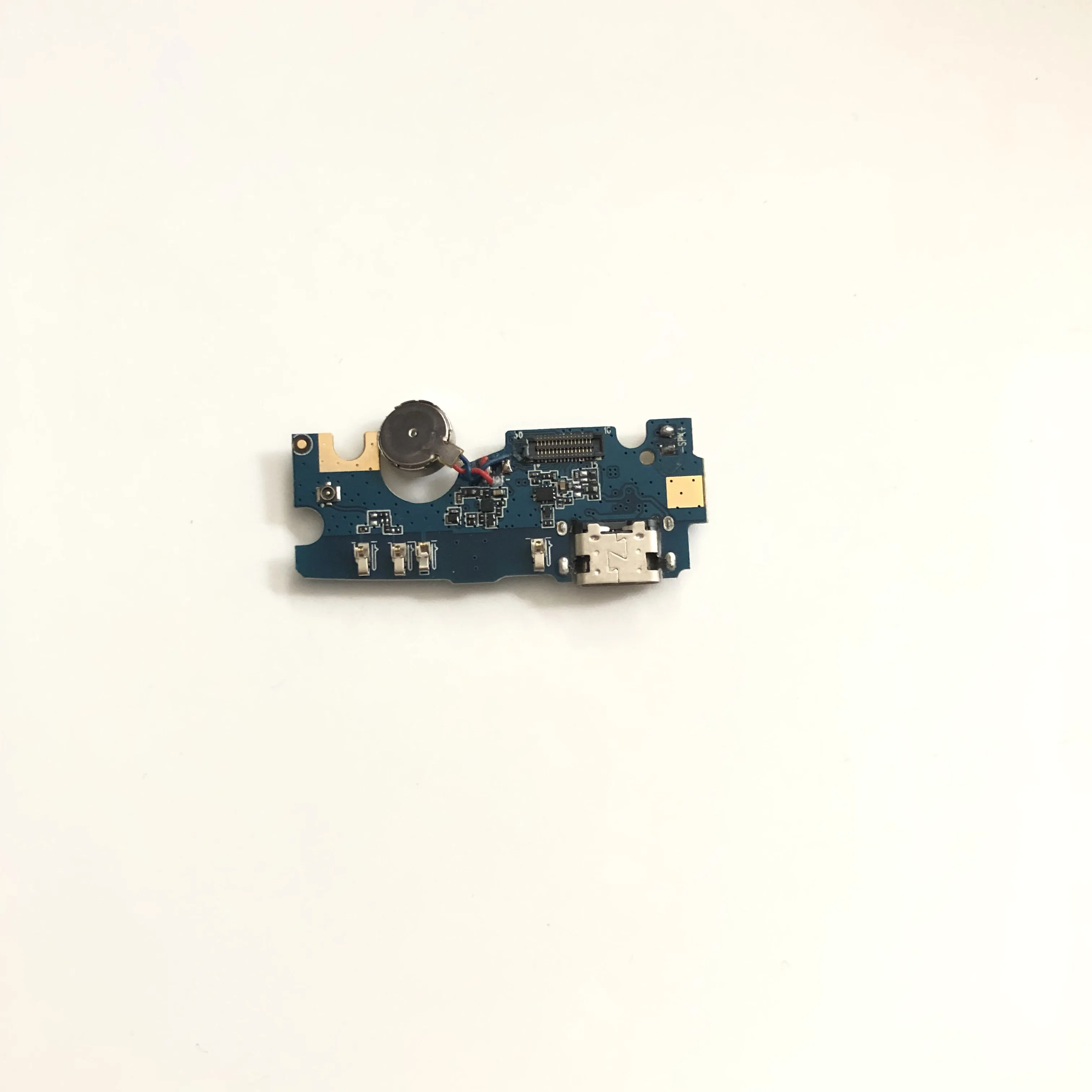 Подержанная зарядная плата с USB-разъемом и Вибрационный двигатель для смартфона