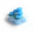 Шумоподавляющие силиконовые водонепроницаемые беруши, мягкие беруши для плавания и сна, дорожные наушники для обучения, Защита слуха, Душ 6 шт.кор.