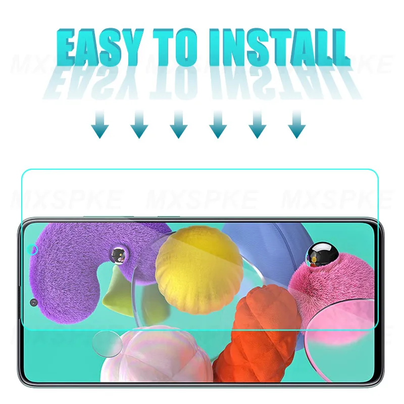 

2in1 Camera Lens Tempered Glass For Samsung Galaxy A01 Core A11 A21 A31 A41 A51 A71 Screen Protective For Galaxy A51 A71 Glass