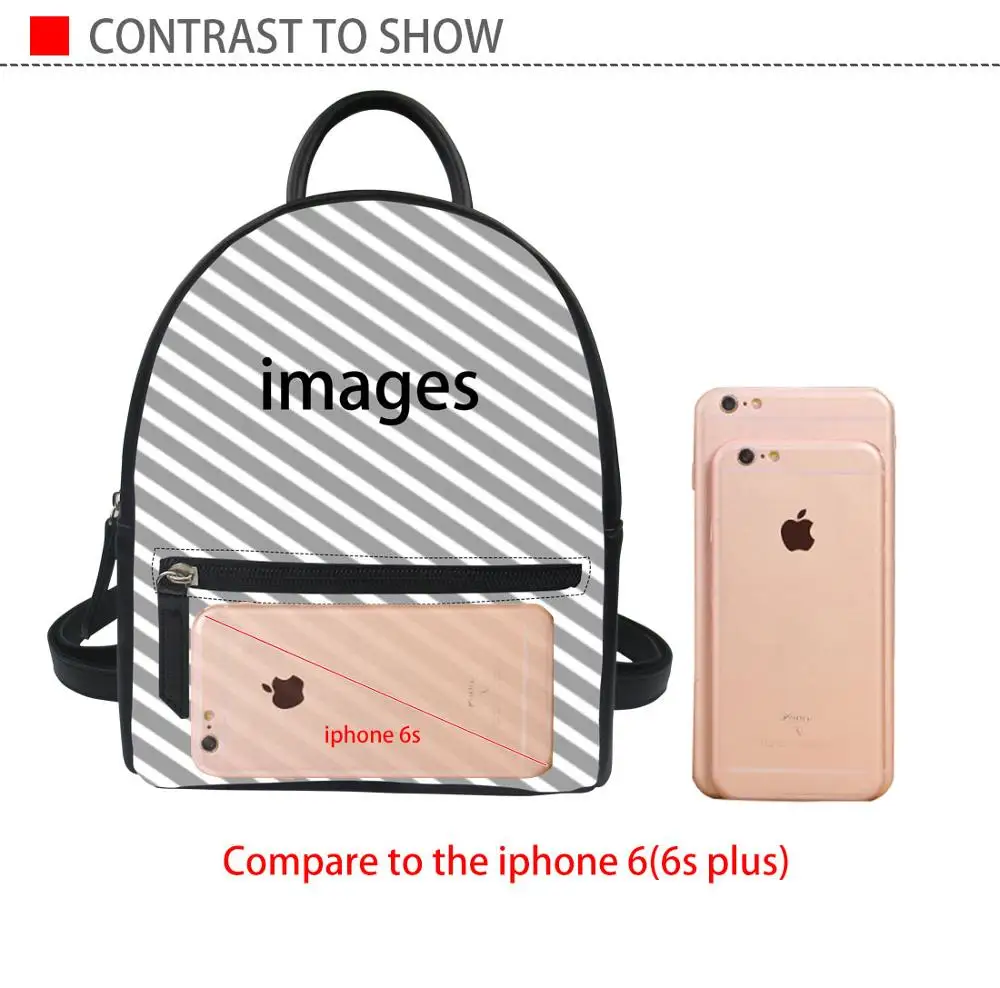 WHEREISART Women PU Leather Backpack College Rucksack Mini Travel Bag Afro Black Girls Teenager Sac A Dos 2019 | Багаж и сумки