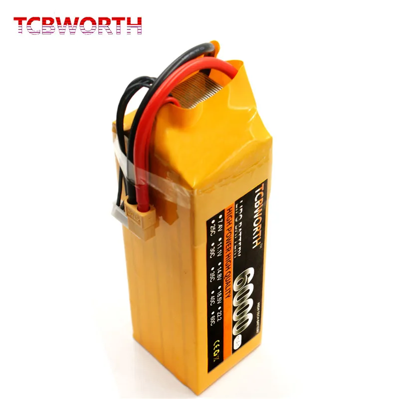Новые литиевые батареи 6S 22 2 в 6000 мАч 30C 60C RC Drone LiPo аккумулятор для