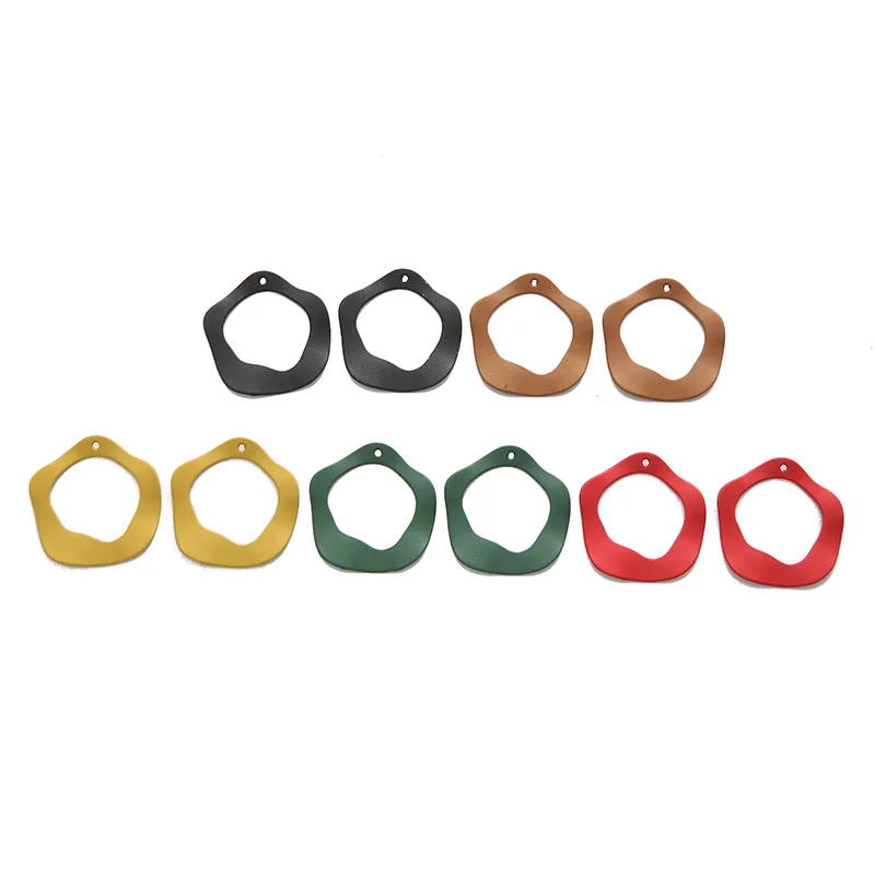 10 шт. 36*34 мм Простые Модные украшения для серег и сережек аксессуары краски