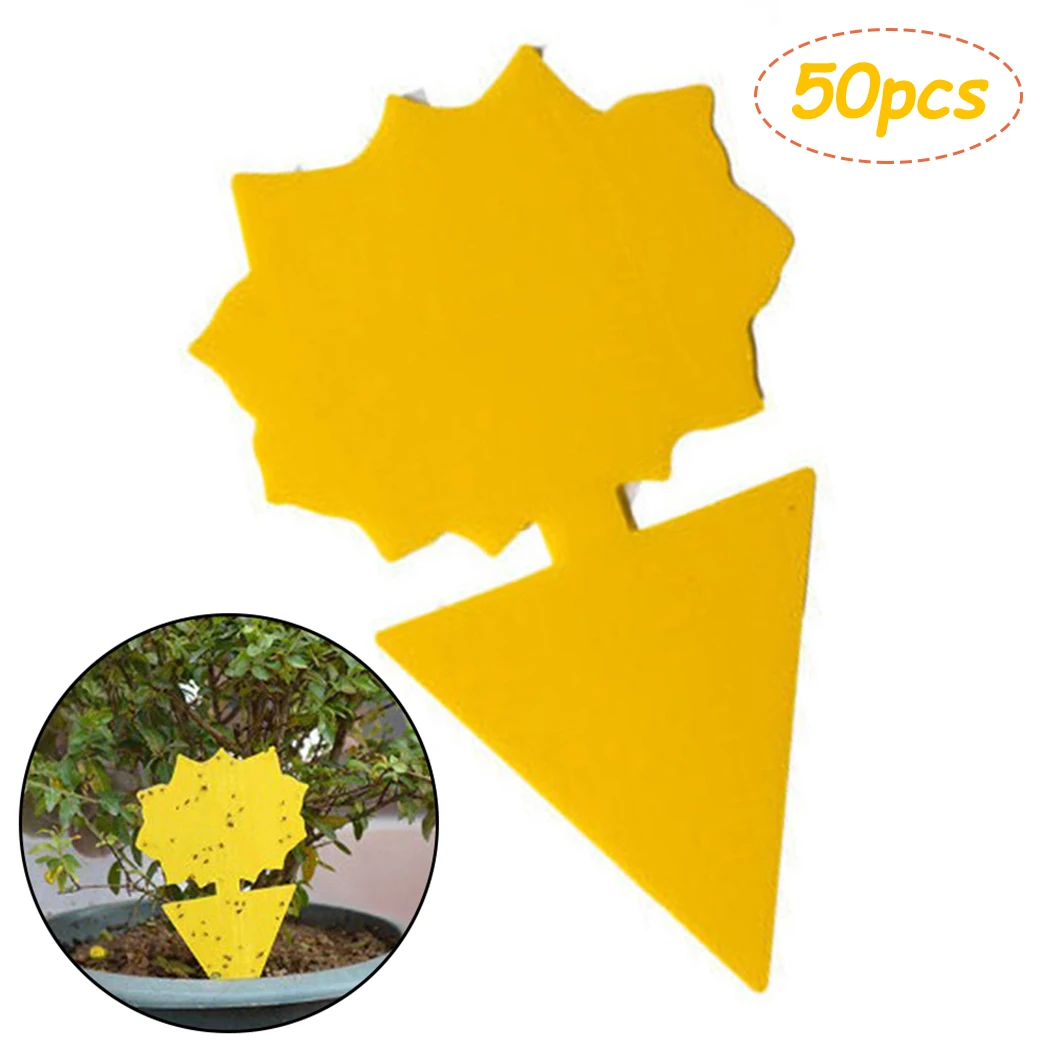 

Green house Fly Trap Waterproof Long lasting Sticky Paper Flies Insect
