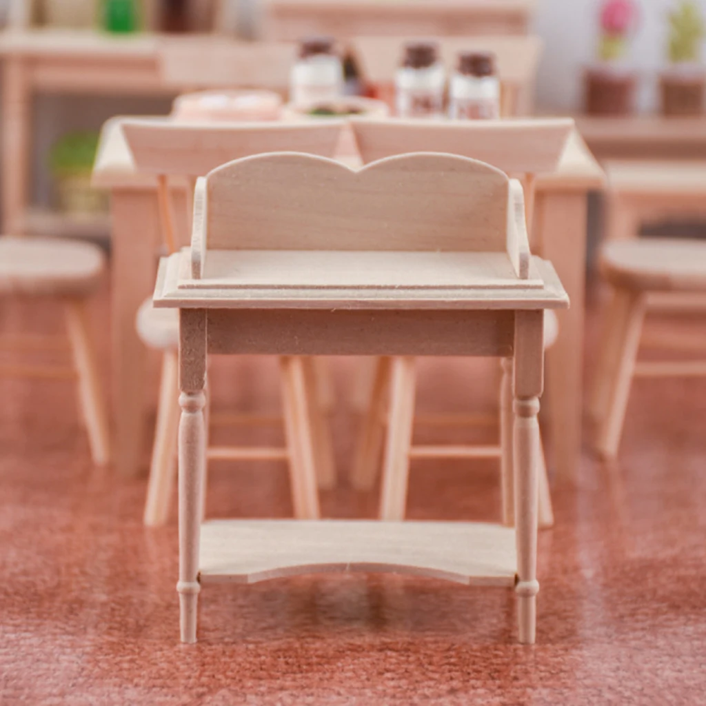 12-я кукольная мебель для дома полка хранения модель кухонных аксессуаров сцены |