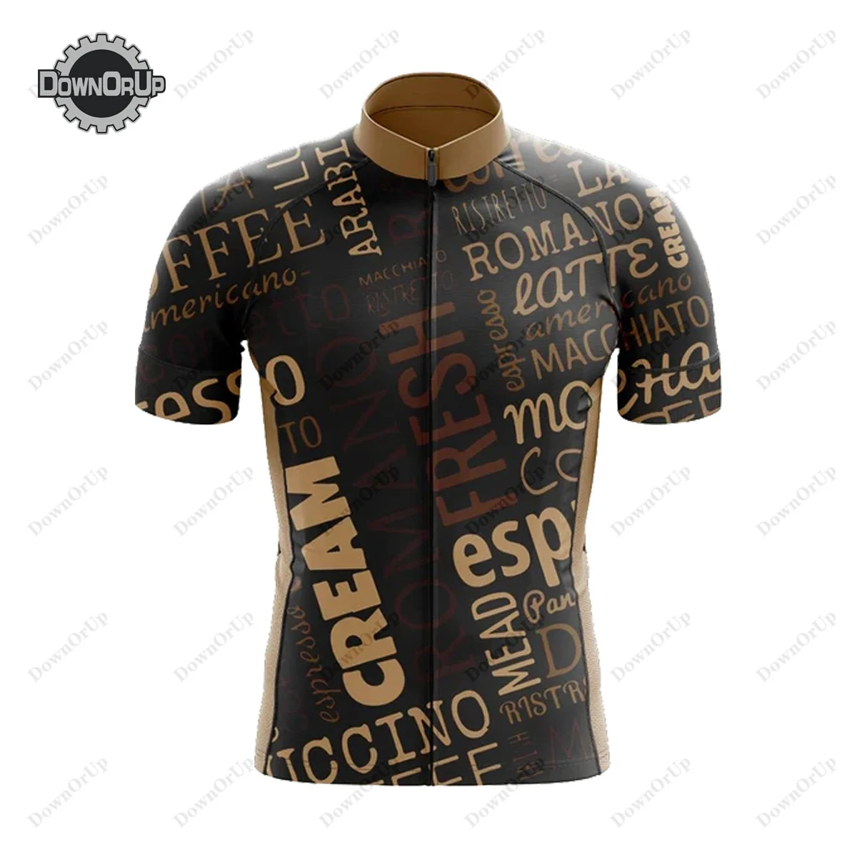Кофейный велосипедный комплект из Джерси велосипедные футболки и шорты с