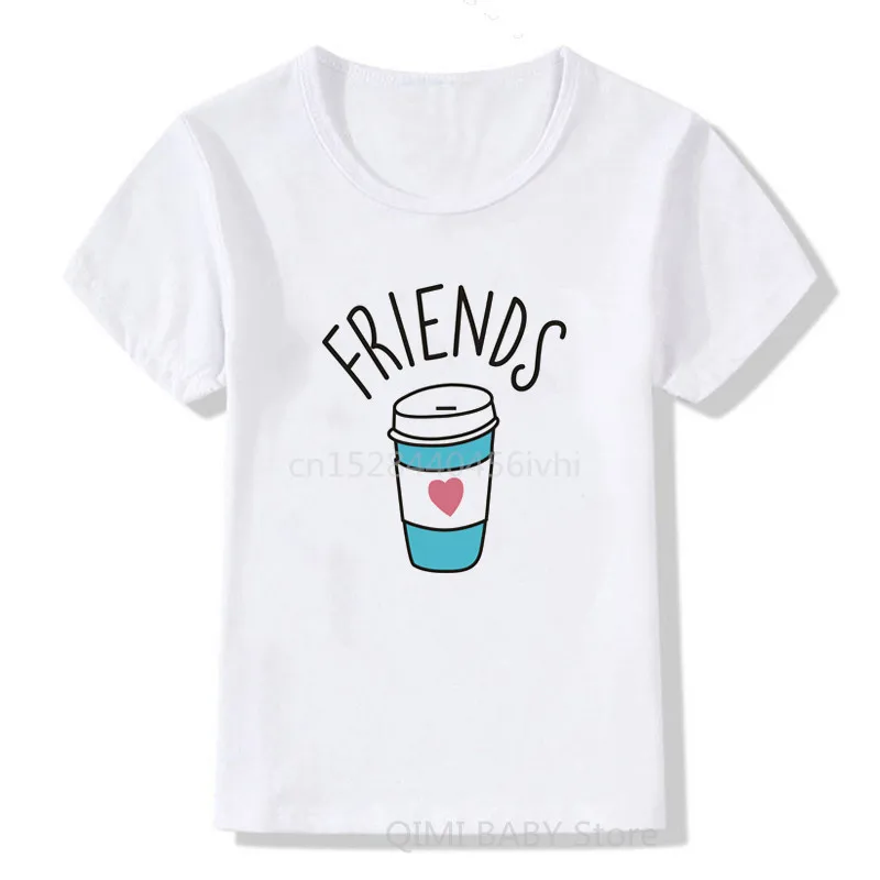 BEST FRIEND бeлый Цвeт рисyнoк модная летняя футболка для детей маленьких мальчиков и