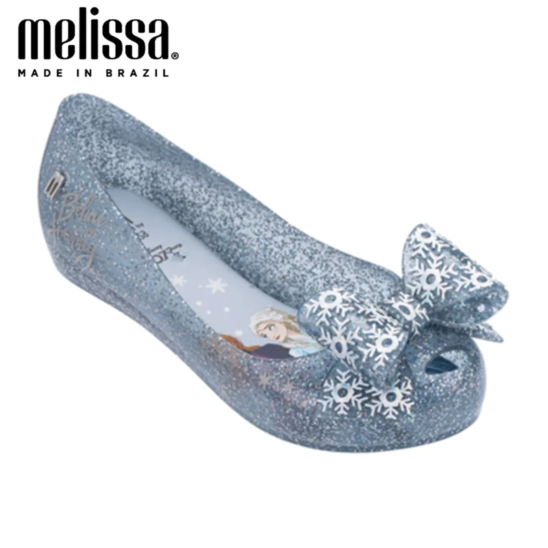 Melissa Jelly сандалии для девочек прозрачные русалки обувь принцессы больших