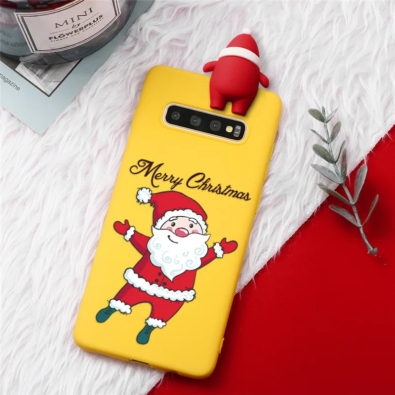 Krhu-sdlrtiao Рождественские милые куклы чехол для телефона чехол для samsung Galaxy J8 J6 J4 Plus J3 J5 J7 Prime чехол с рисунками из мультфильмов чехол Funda - Цвет: Krhu-sdlrtiao