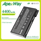 Аккумулятор Apexway для ноутбука MSI, 4400 мАч, 6 ячеек, BTY-L74, Новый аккумулятор для ноутбука MSI L74, L75, A5000, A6000, CX500, CX500DX, CX705X, CX623, EX460, EX610, CX700, CX620