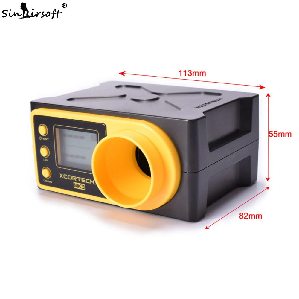 SINAIRSOFT Тактический X3200 XCORTECH MK3 мяч для стрельбы хронограф измеритель скорости