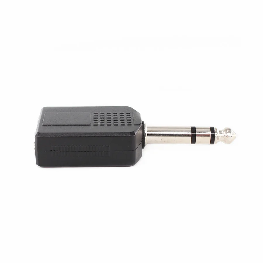 FODOCOR 1 шт. 6 35 мм 1/4 &quotстереофонический штекер для двух 1/4&quot Женский разъем аудио