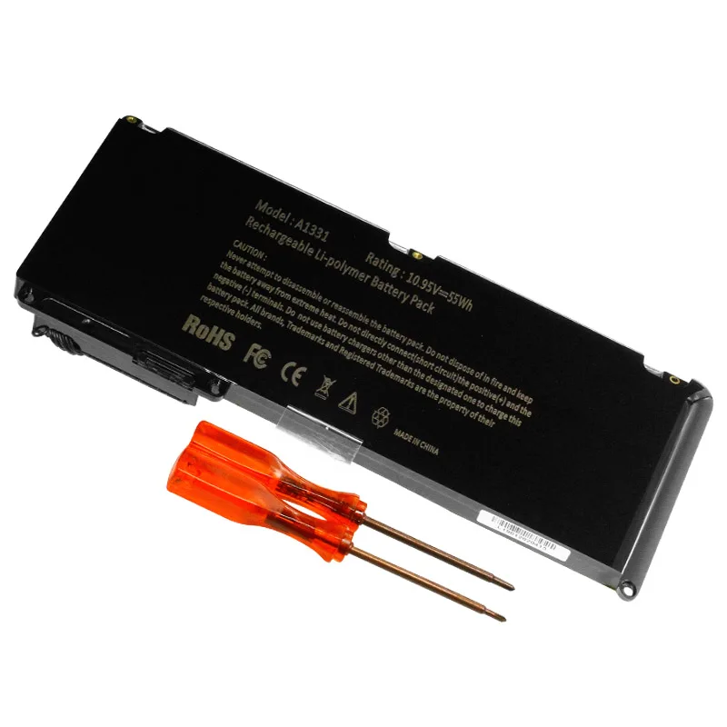 Gololoo 10 95 V 55 Wh Новый аккумулятор для ноутбука Apple MacBook 13 3 &quotA1331 A1342 Unibody MC207LL/A