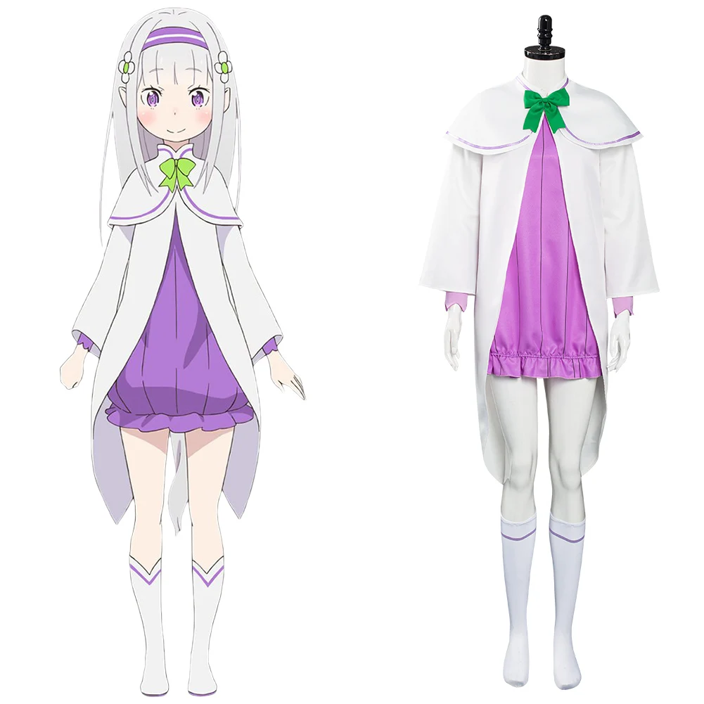 

Костюм для косплея Эмилии «Re:Zero Start Life in other World»