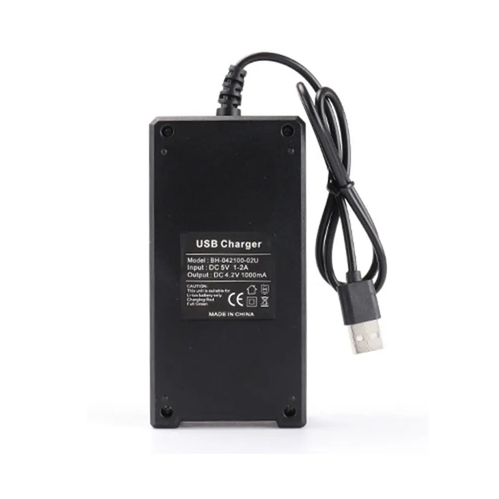 Зарядное устройство для аккумулятора 3 7 V 18650 14500 16340 26650 батареи 2 порта зарядное с
