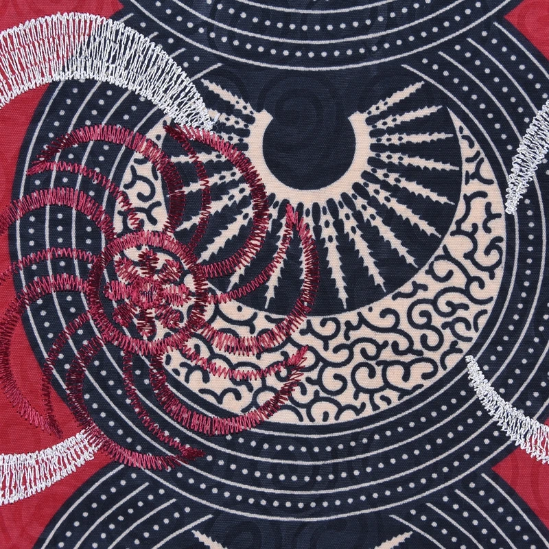 New Nigerian Printing Styles Wax Guipure Lace Fabric Embroidered Material Wax Cord Lace Fabric A1295