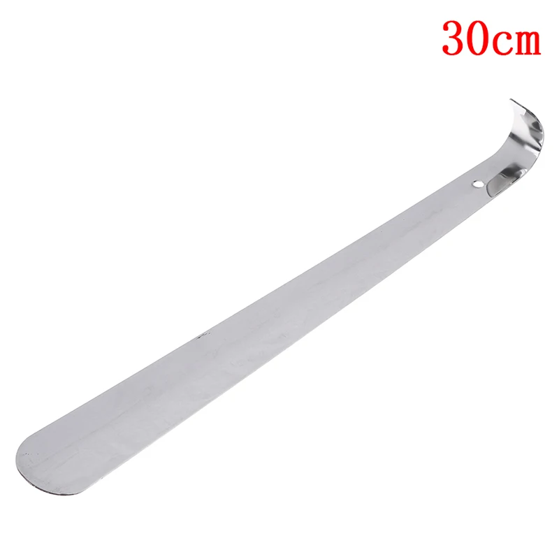 30cm 1/2 шт. Пластик/Нержавеющая сталь/древесины практичное рожок для обуви ложка обувь подъемник инструмент 10/11/11,5/15,5/16/19/28,5/30 см - Цвет: 30cm