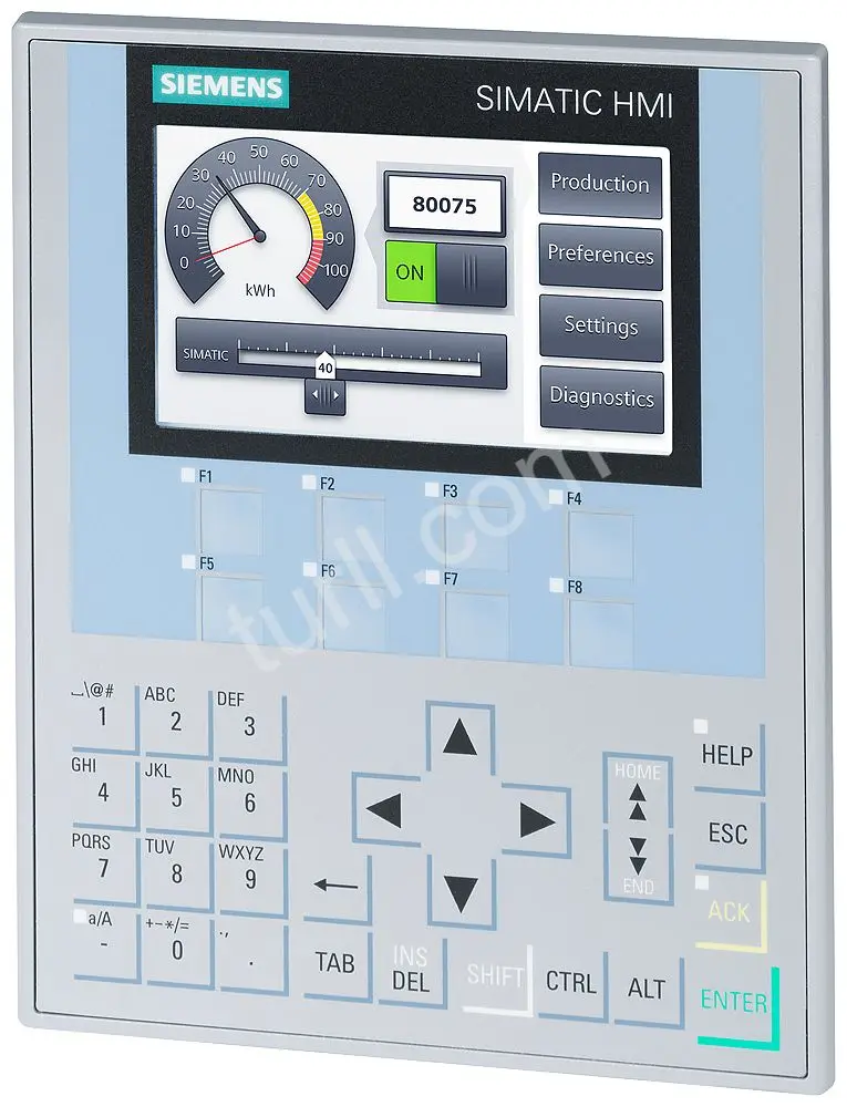 Комфортная панель SIEMENS SIMATIC HMI KP400 комфортная работа клавиш 4 дюймовый