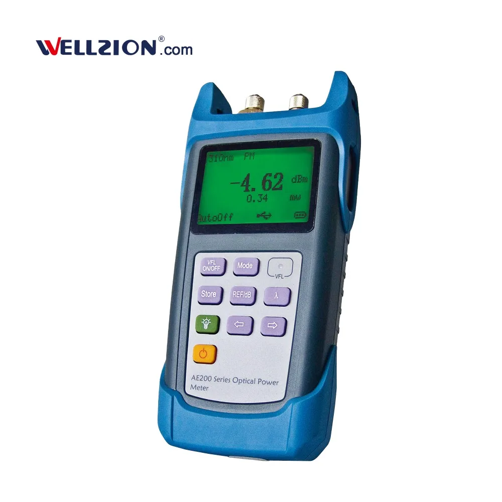 Прибор для измерения оптической мощности AE260,-70 дБм до + 10 дБм