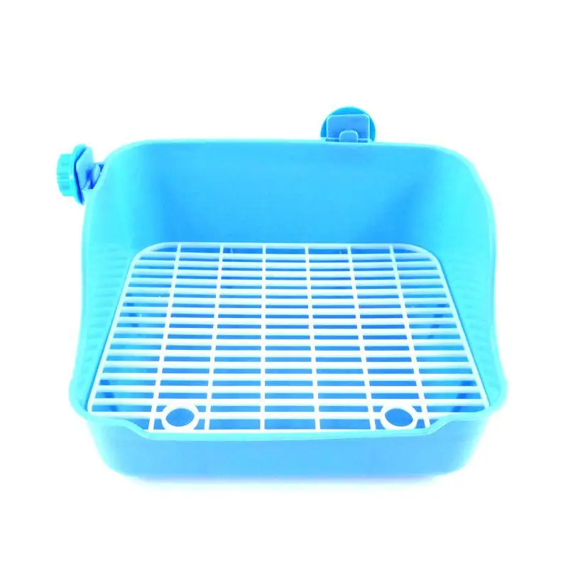 ПЭТ Кролик морская свинья шиншиллы туалет пластик многоцветный кролик Чистка