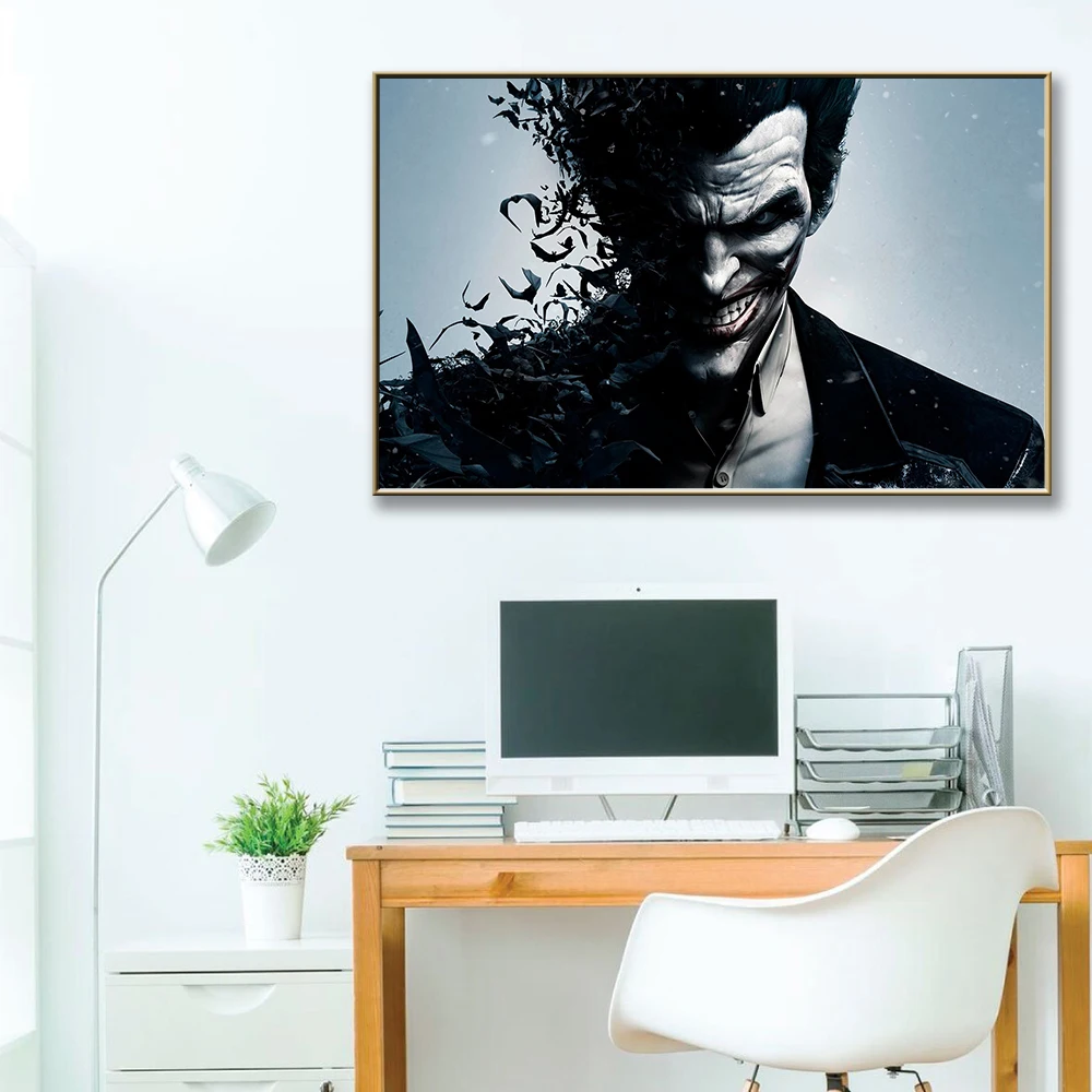 Горячие Джокер и королева плакат принты настенные фотографии для гостиной Декор