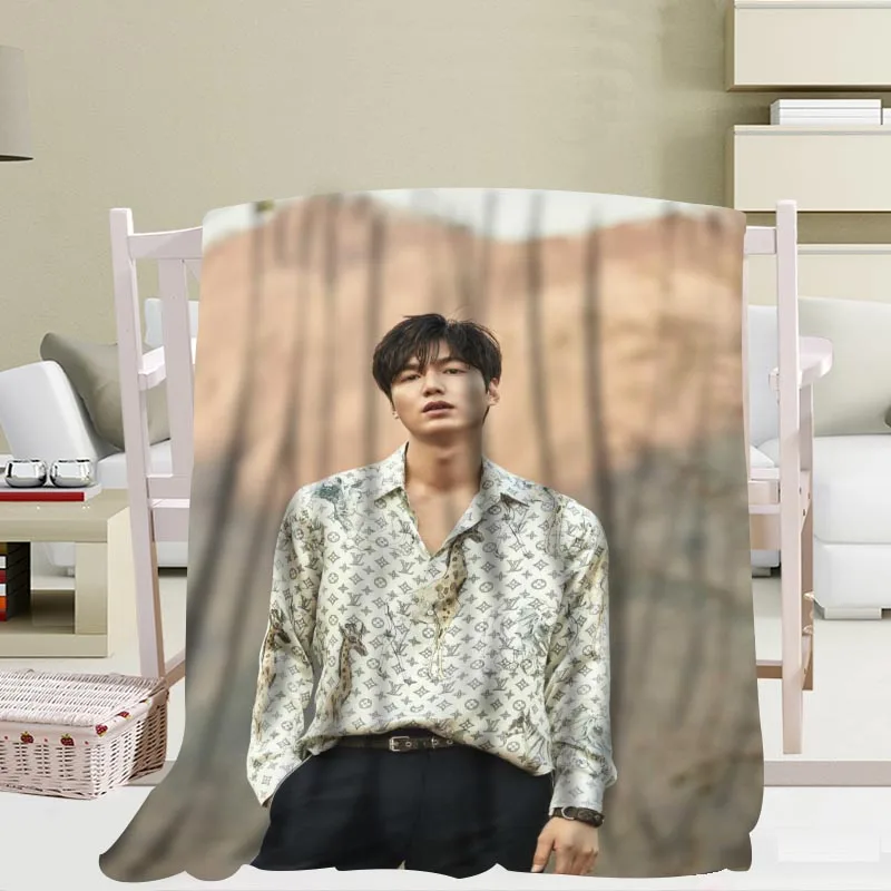 Одеяло в стиле Kpop Lee Min Ho TR/Фланелевое Флисовое одеяло Новогоднее украшение