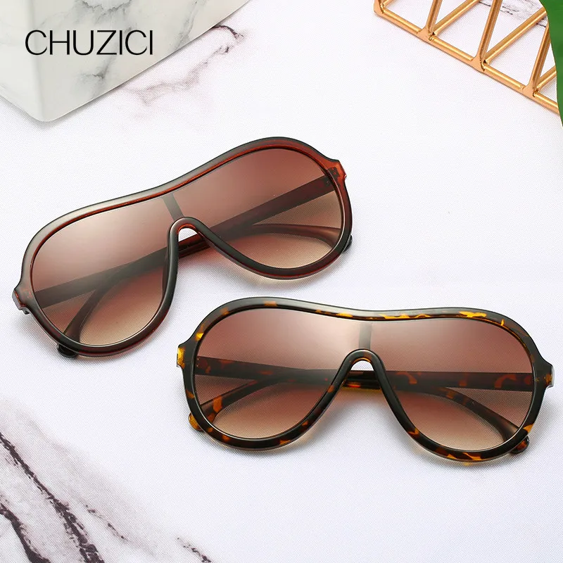CHUZICI Новое поступление негабаритных Ins солнцезащитные очки для женщин модные