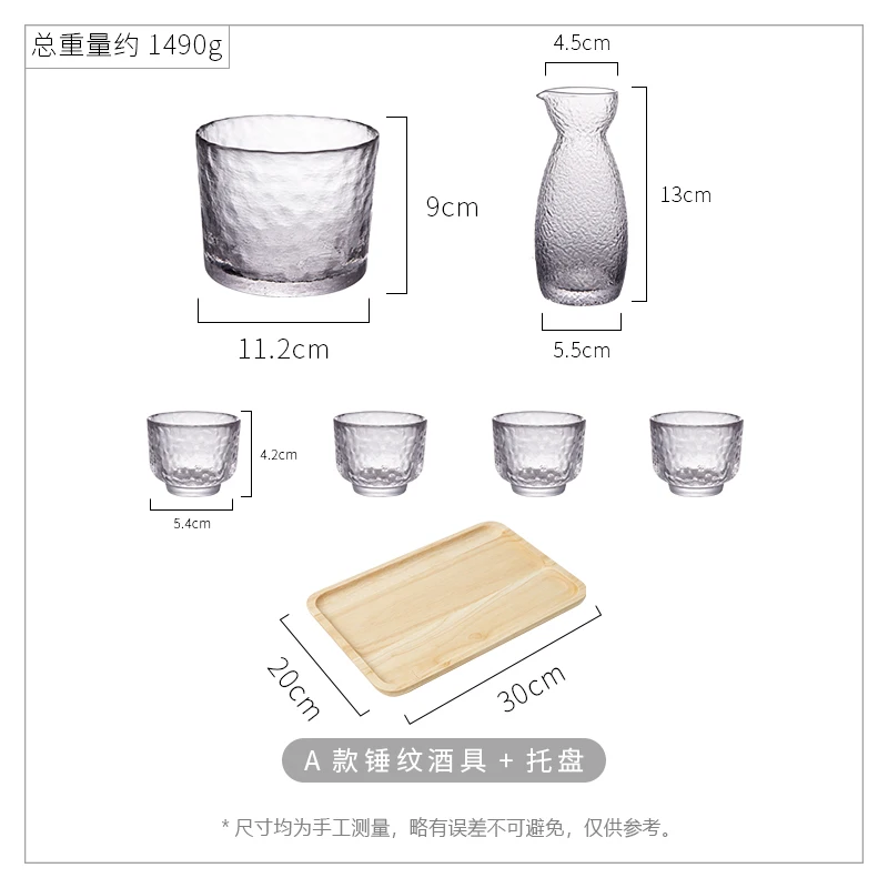 

Japanese Home Accessories Glass Hip Flask Sake Set Coffin Flask Flask Alcohol Personalised Hip Flask Flasque Alcool Drinkware