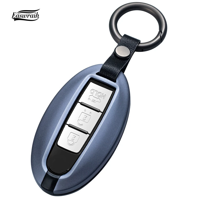 Автомобильный чехол для ключей из алюминиевого сплава Nissan Teanra Qashqai X-Trail Sylphy Murano