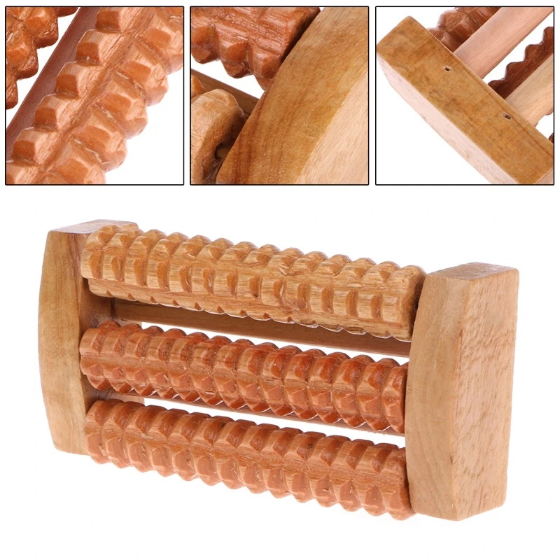 

Wooden Foot Massage Roller Massage Feet Plantar Fasciitis Roller Reflexology