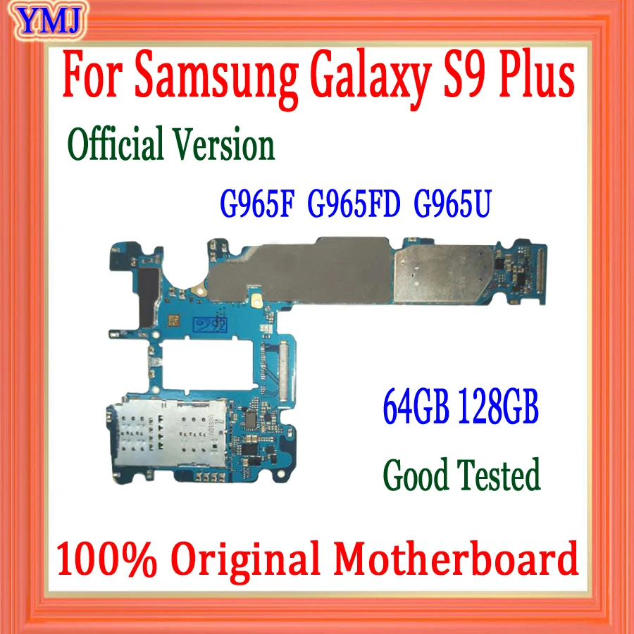 Материнская плата для Samsung Galaxy S9 Plus G965F G960F G965U G960U G965FD G960FD оригинальная