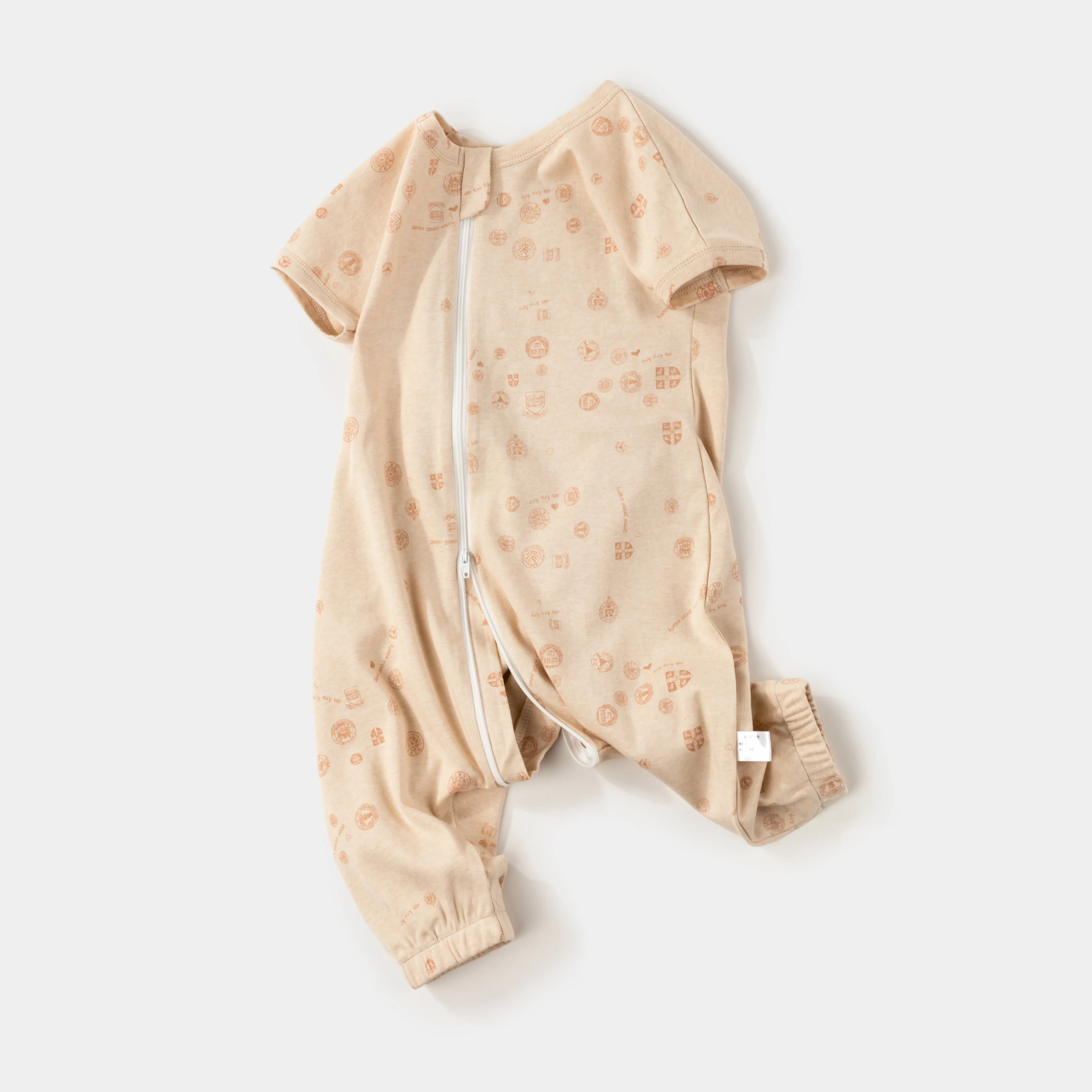 Спальный мешок для коляски для младенцев с разделенными ножками, летний короткий анти-типи, с рисунком карикатурных персонажей.