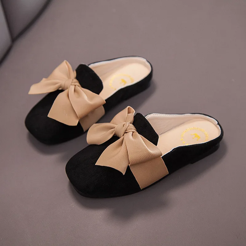 

New Spring And Summer 2020 Comfortable Bowknot Girl's Slippers Casual Shoes Fashion Children's Shoes