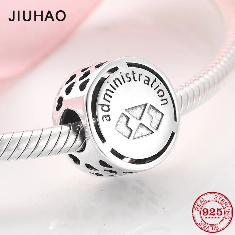 Горячая Распродажа 925 пробы серебряные бусинки для контроля подходят