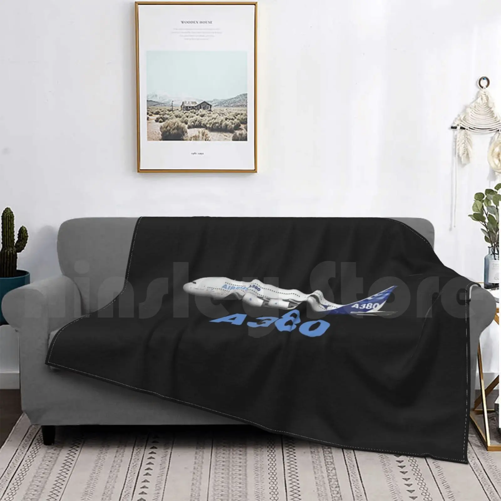 

Airbus A380 Blanket Fashion Custom Aviation Pilot Airplane Plane Flying Flight Fly Avgeek Boeing