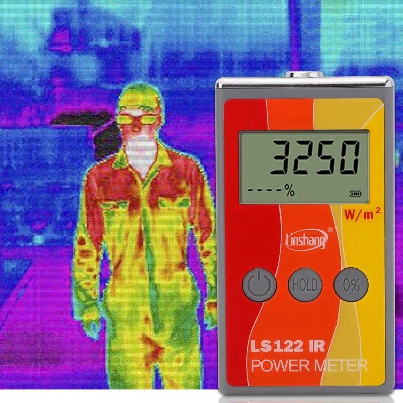 

LS122 IR Solar Power Meter infrared intensity with Rejection Value Energy Tester Y4QC